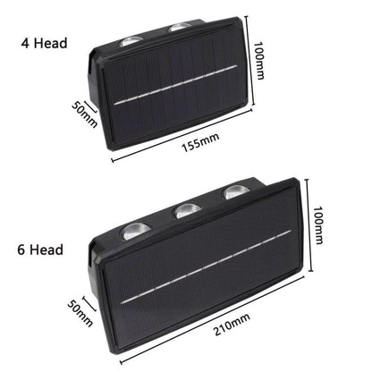 Skorter | Solar Led Outdoor Wall Lamp - Waterproof