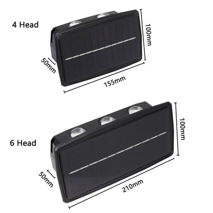 Skorter | Solar LED Up/Down Outdoor Wall Light Waterproof