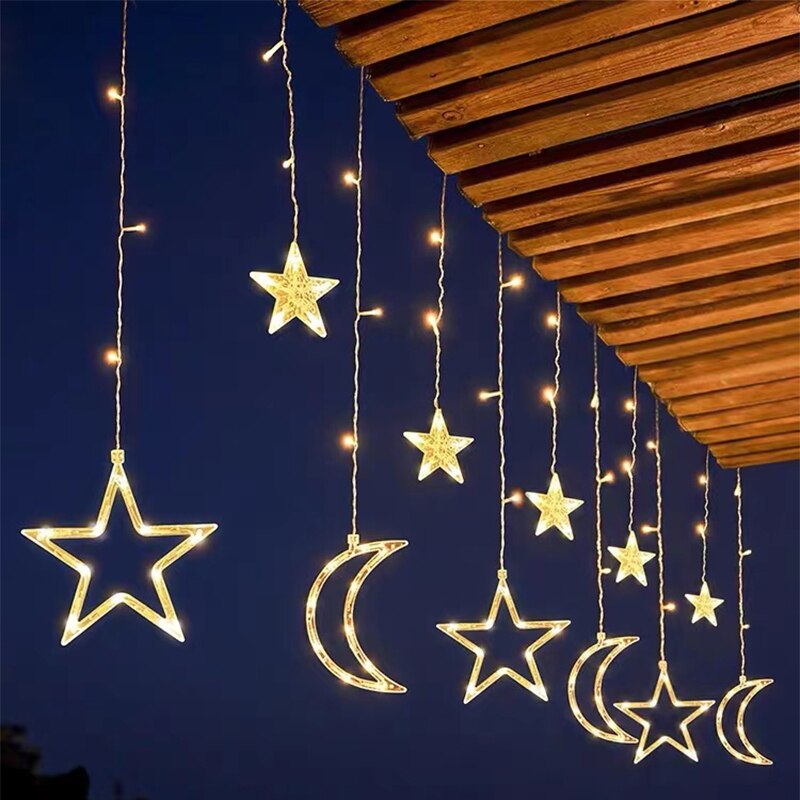 Skorter | Solar Moon Star Lamp LED String Lights Decoration