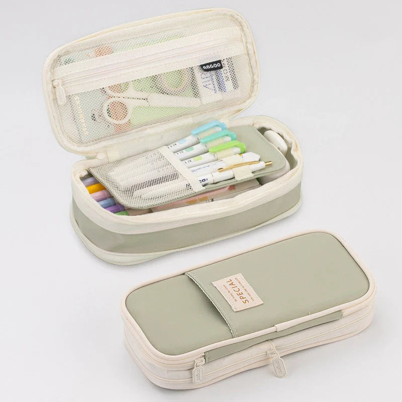 Skorter | Pennfodral med två lager