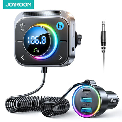 Skorter | Bluetooth 5.3 Car Adapter with PD&QC 3.0 FM Bluetooth Transmitter