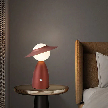 Skorter | Battery Table Lamp Man with Hat