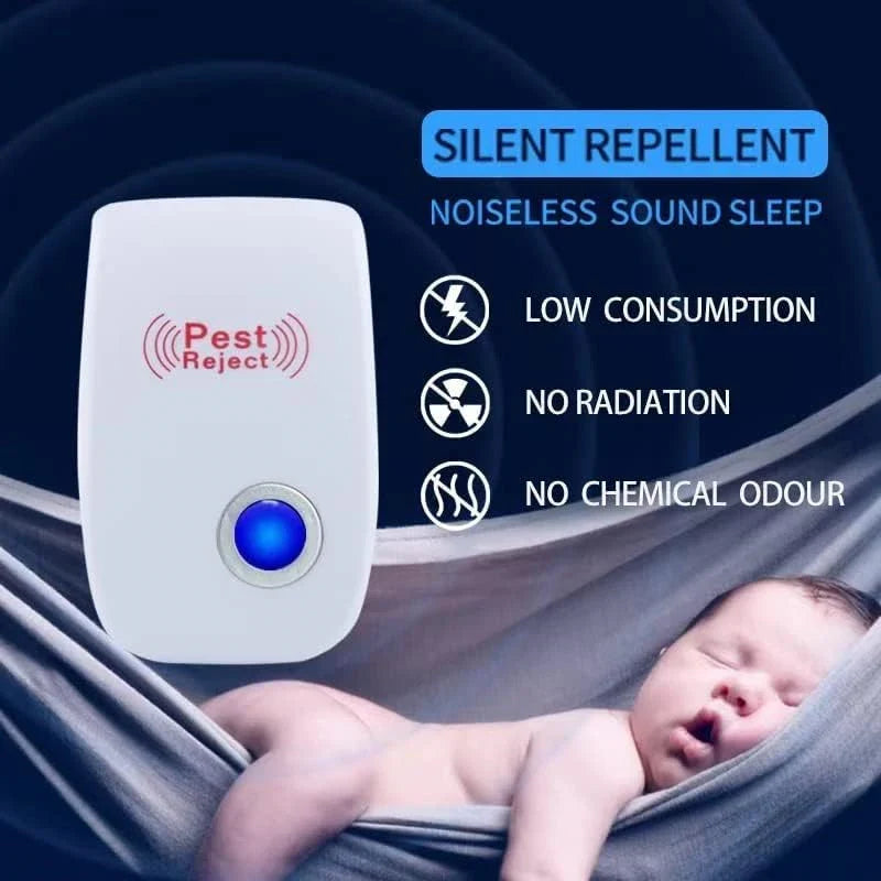 Skorter | Pest Reject Ultrasonic Mouse Cockroach Repellent Insects Rats Spiders Mosquito Killers Pest Control Household Unwanted Animals