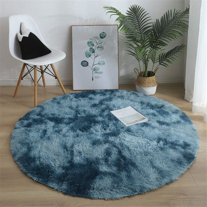 Skorter | Soft Fluffy Round Rug