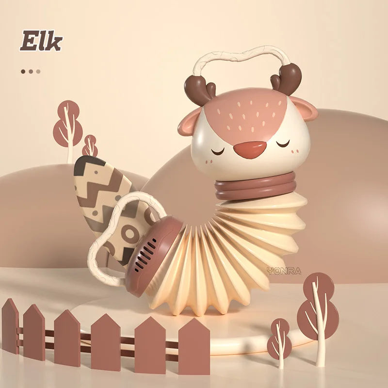 Skorter | 2-in-1 Baby Accordion and Rattle - Stimulate the Senses with Soothing Sounds