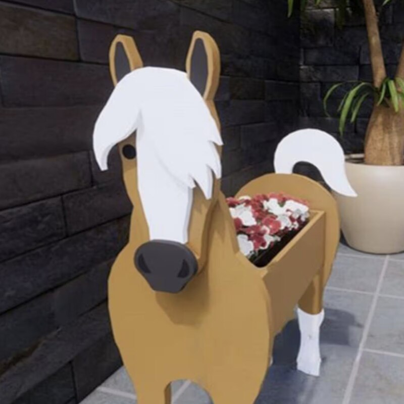 Skorter | Enchanting PVC Garden Animal Planter