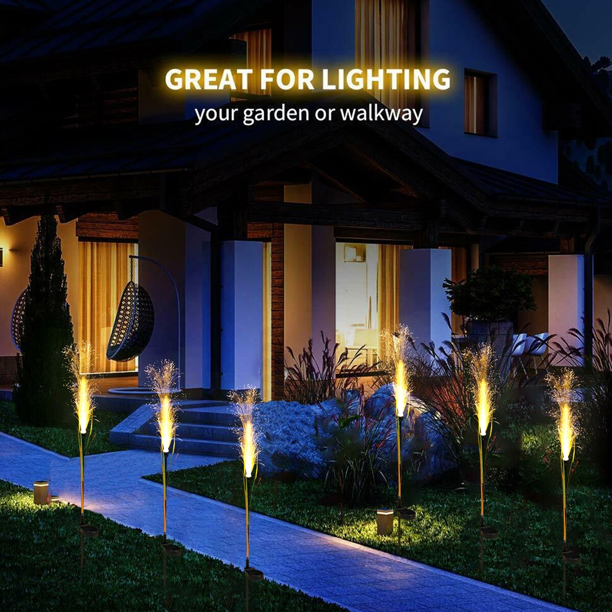 Skorter | Outdoor Solar Waterproof Reed Garden Lights
