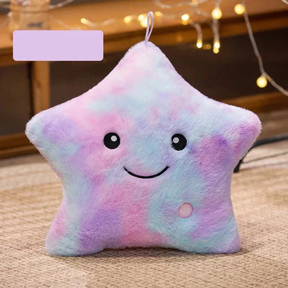 Skorter | LED Star Plush Light - Soft Glow Star Pillow Doll, Plush Toy for Kids & Home Decor, Perfect Birthday Gift