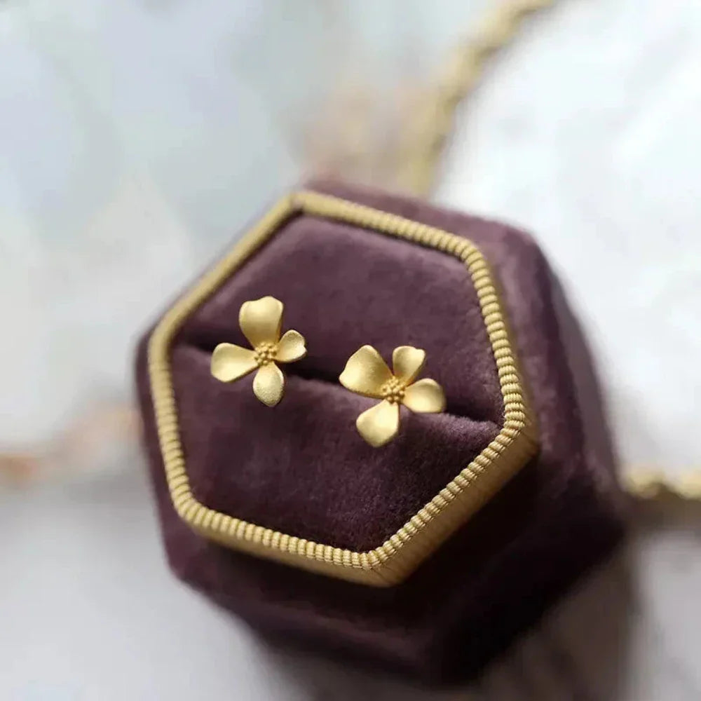 Skorter | Floral Fashion Studs