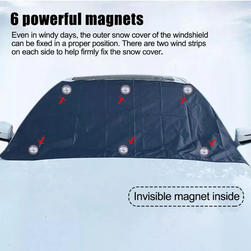 Skorter | AllWeather Shield – Magnetic Windshield Protector for Car, Anti-Frost & UV