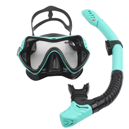 Skorter | Adult Unisex Snorkel Diving Mask Set with Goggles