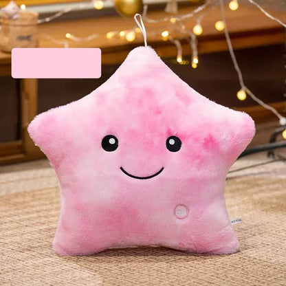 Skorter | LED Star Plush Light - Soft Glow Star Pillow Doll, Plush Toy for Kids & Home Decor, Perfect Birthday Gift