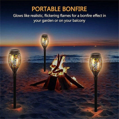 Skorter | Outdoor LED Solar Artificial Flame Lamp