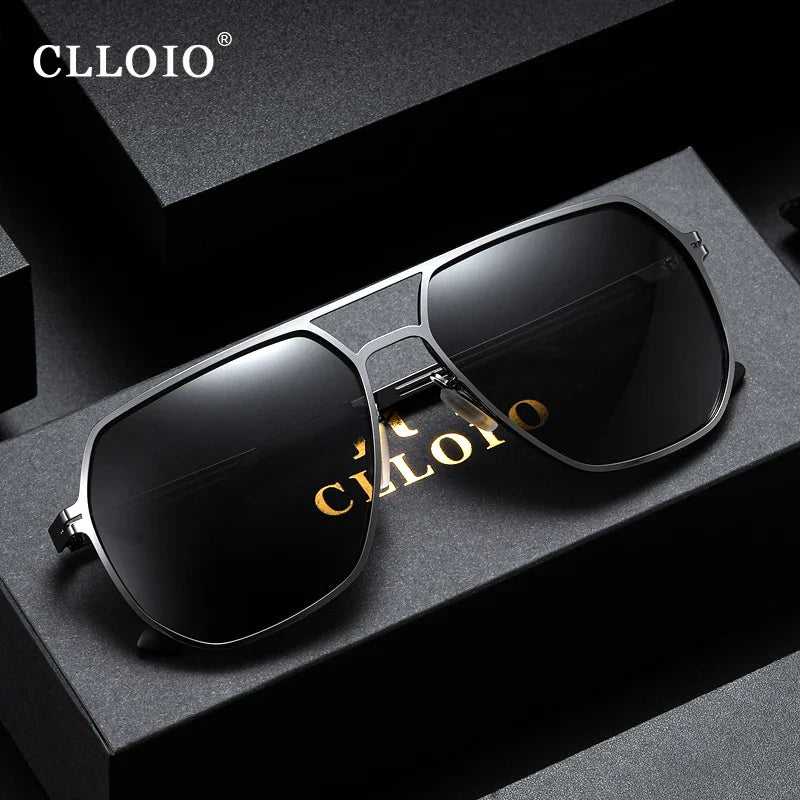 Skorter | Unisex Photochromic Polarized Sunglasses  - Anti-Glare Driving Eyewear