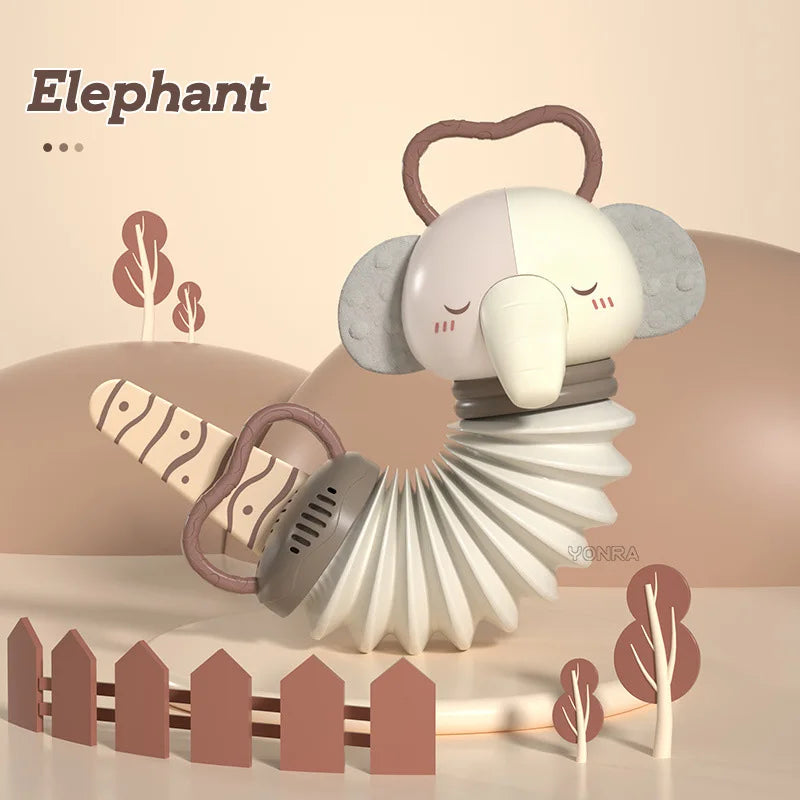 Skorter | 2-in-1 Baby Accordion and Rattle - Stimulate the Senses with Soothing Sounds