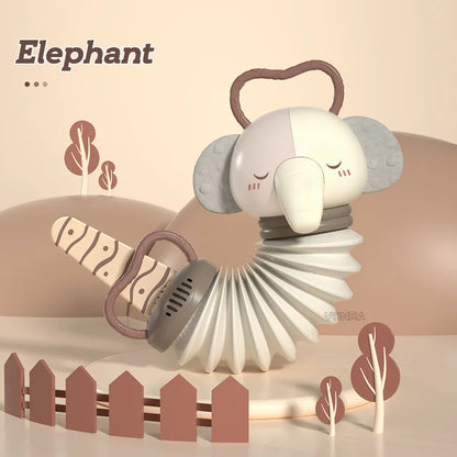 Skorter | 2-in-1 Baby Accordion and Rattle - Stimulate the Senses with Soothing Sounds