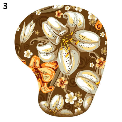 Skorter | Ergonomic Silicone Wrist Rest Mouse Pad - Non-Slip Hand Support for Desktop & Laptop Gaming