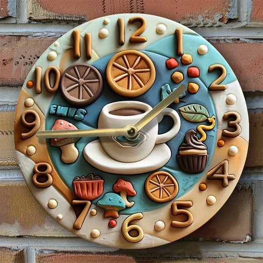 Skorter | Silent Coffee Clock DIY Decor
