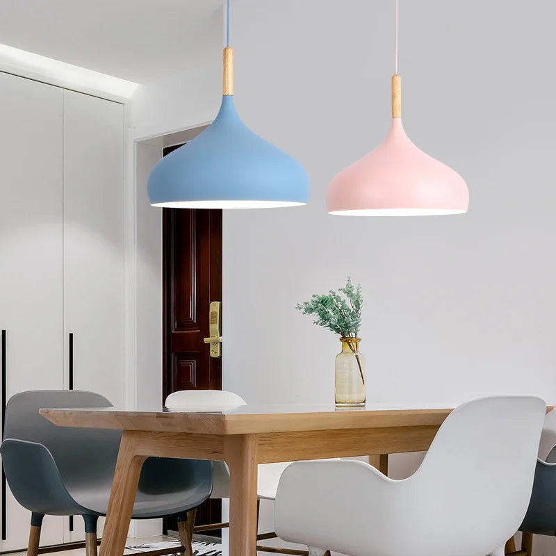 Skorter | Colorful hanging pendant lighting for kitchen restaurant – Adjustable hanging pendant lighting