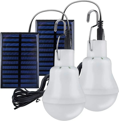 Skorter | Solar lamp with solar panel – Energy-saving LED lamp for indoor and outdoor use