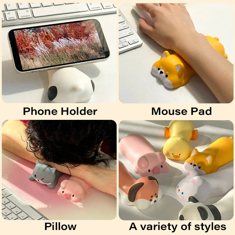 Skorter | Cute Animal Mouse Pad Wrist Rest Support