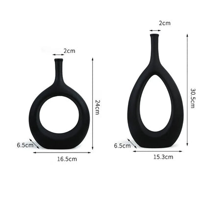 Skorter | Modern Art Hollow Flower Vases
