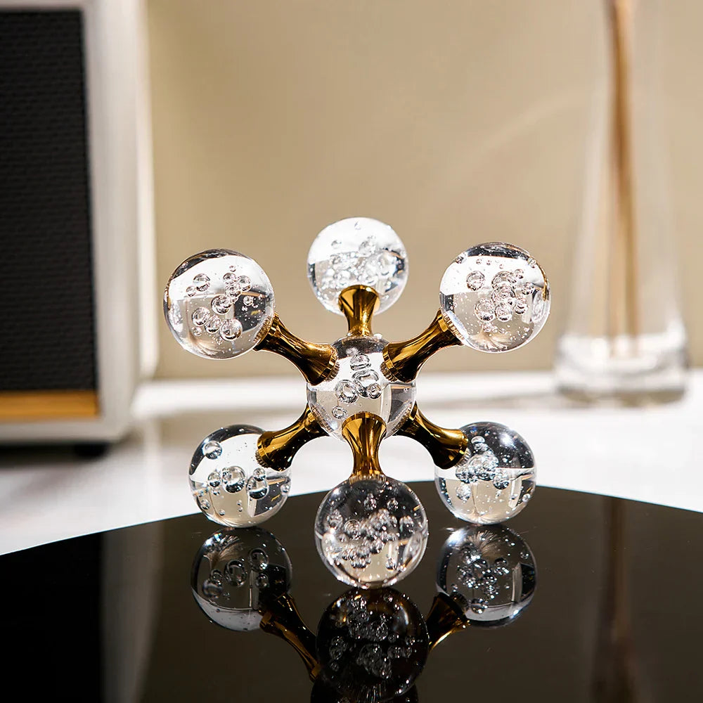 Skorter | Helix Crystal Molecule Decor