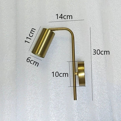 Skorter | NordicLuxe - Golden Wall Lamps Modern Bedroom Reading Light