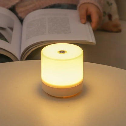 Skorter | Creative USB Nightstand Lamp - Touch-Dimming LED Night Light for Bedroom & Student Dormitory