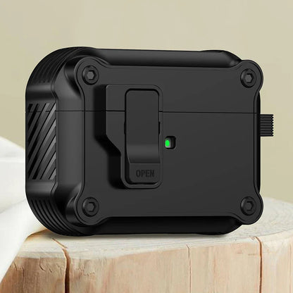 Skorter | Armor Shockproof Lock Clip AirPods Case