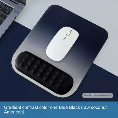 Skorter | Ergonomic Mouse Pad with Memory Foam Wrist Rest & Anti-Slip Base