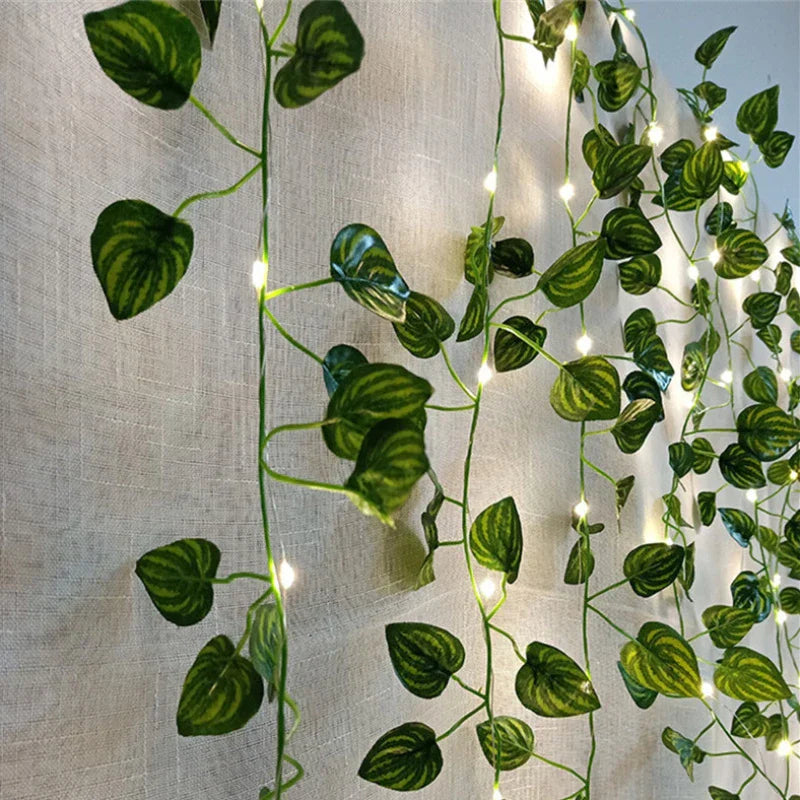 Skorter | Artificial Vine Plants with LED Lights for Hanging