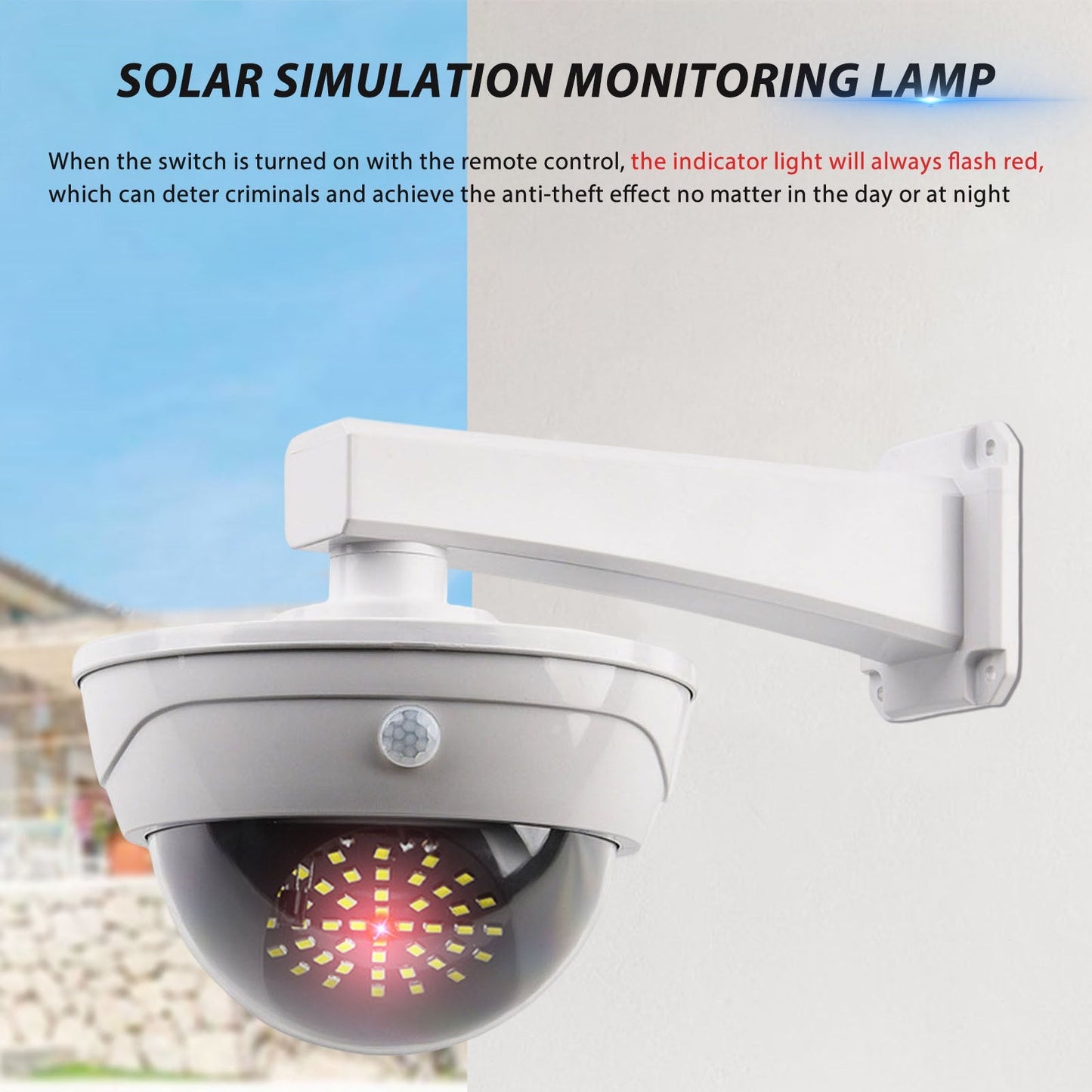 Skorter | Outdoor Waterproof Solar Dummy Security Camera