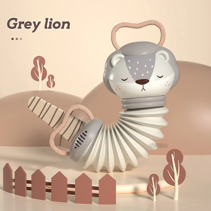 Skorter | 2-in-1 Baby Accordion and Rattle - Stimulate the Senses with Soothing Sounds