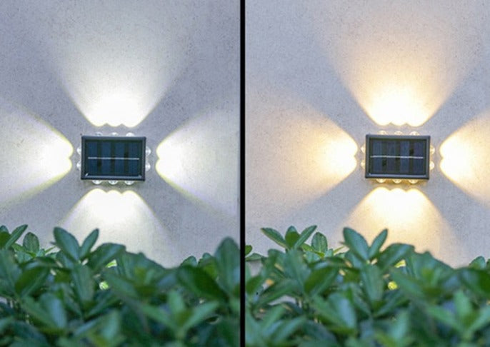Skorter | SolarVibe – Sustainable Solar Wall Light for Modern Outdoors