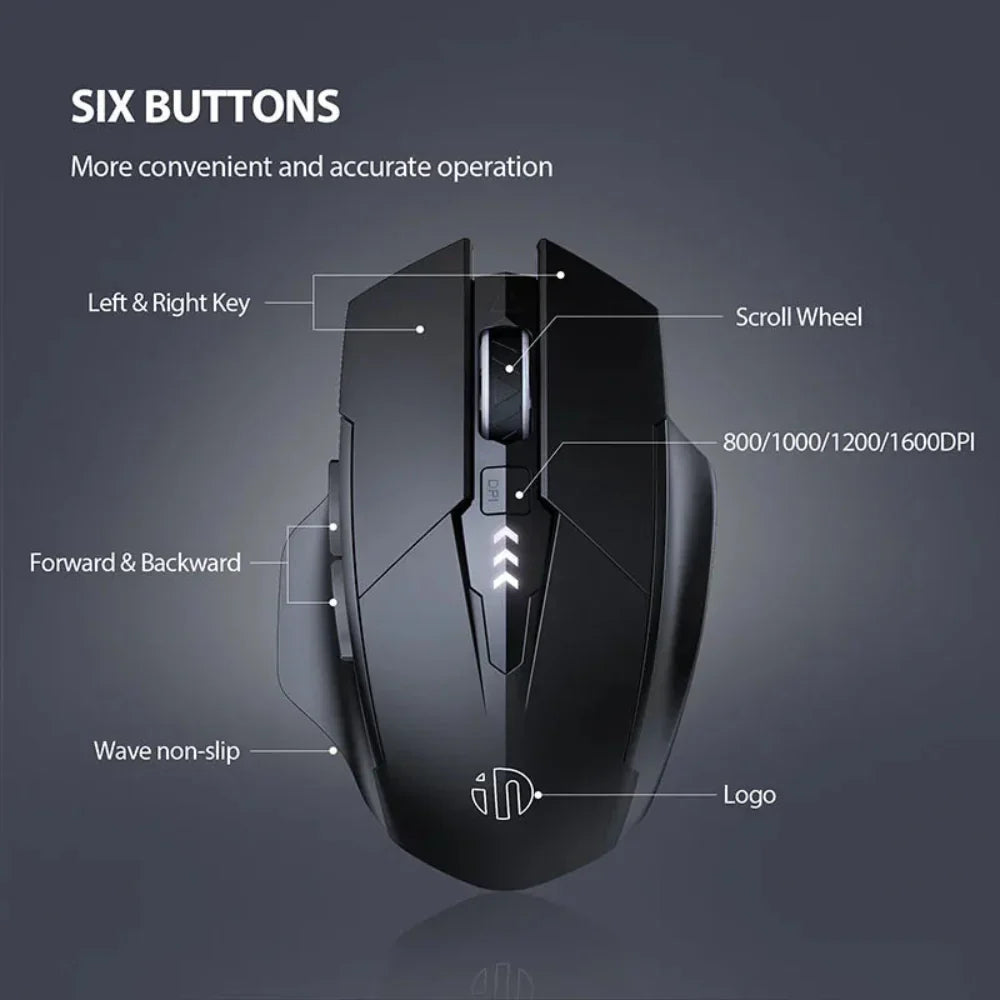 Skorter | and 2.4Ghz Rechargeable Wireless Mouse