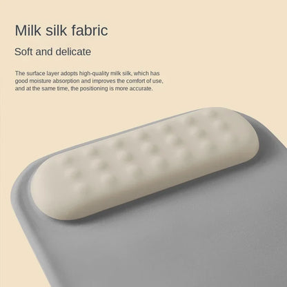 Skorter | Ergonomic Mouse Pad with Memory Foam Wrist Rest & Anti-Slip Base