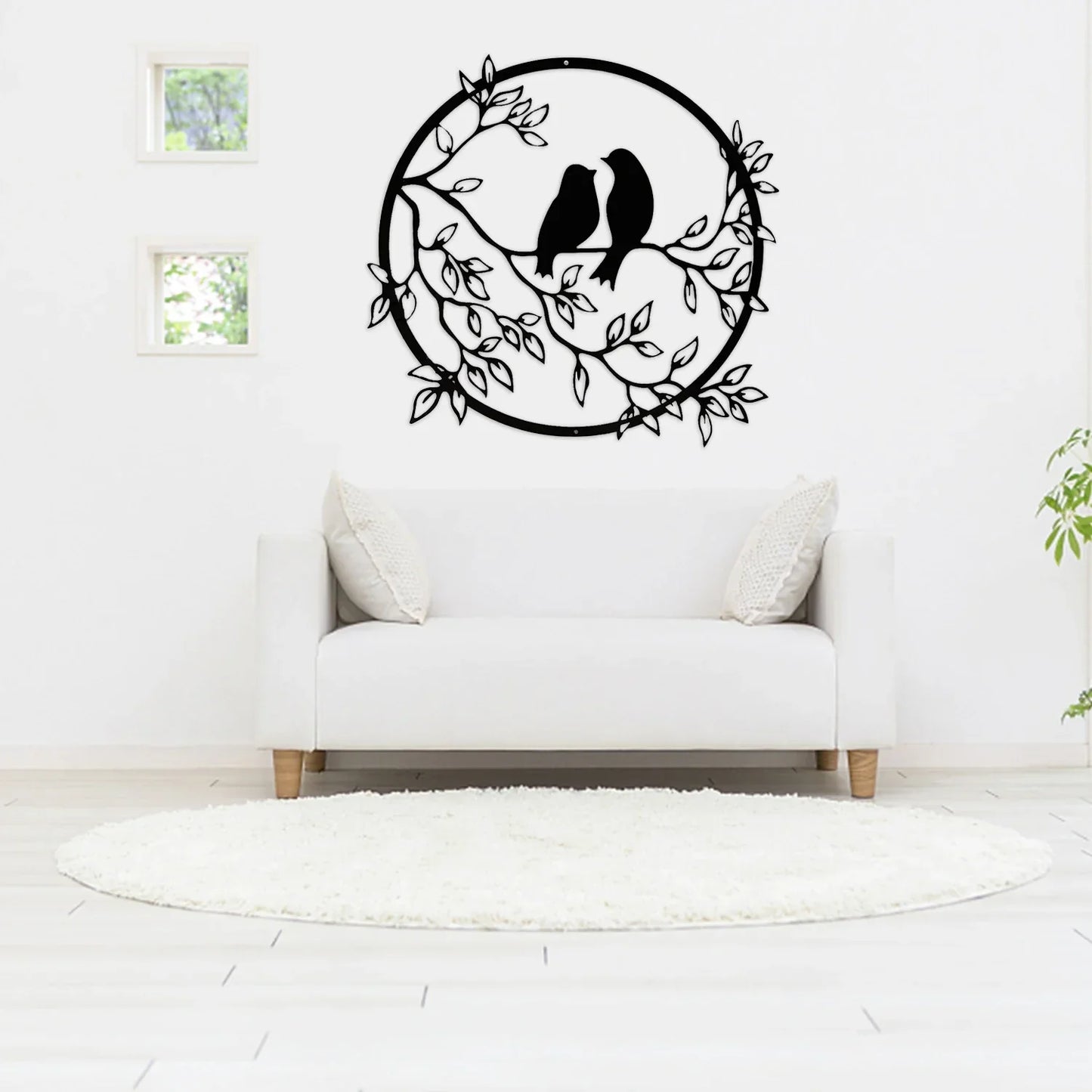 Skorter | Birds on Branch Wall Art