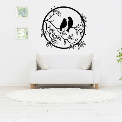 Skorter | Birds on Branch Wall Art