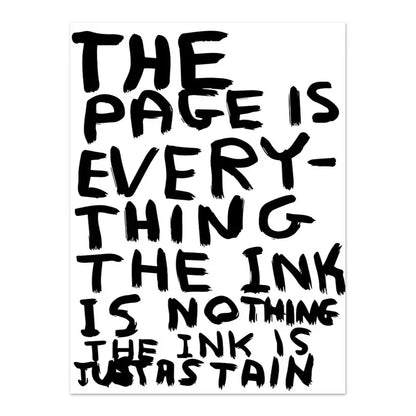 Skorter | David Shrigley Rabbit Cat Wine Biscuit Train Wall Art Abstract Prints Canvas Painting Nordic Poster Pictures Living Room Decor