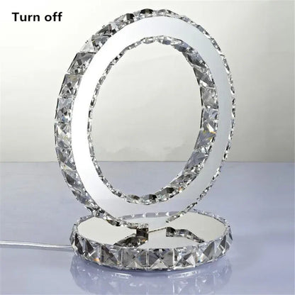 Skorter | AmbientShine | Modern Crystal Table Lamp