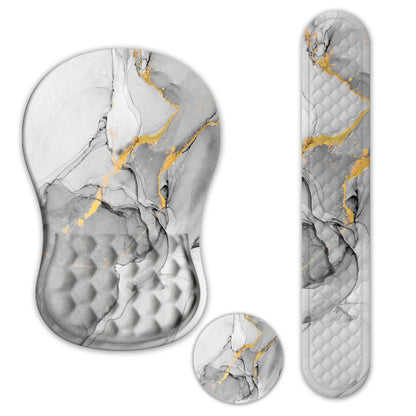 Skorter | Ergonomic Memory Foam Mouse Pad with Wrist Rest - Pain Relief Support