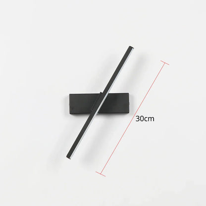 Skorter | Modern roterande sänglampa för sovrummet - Justerbar LED-vägglampsockel