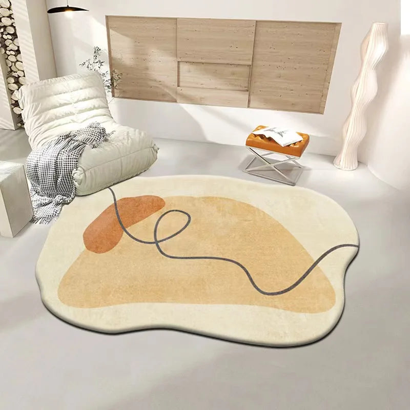 Skorter | Luxurious irregular cashmere rug