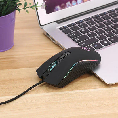 Skorter | LED Optical Wired Gaming Mouse - 7 Buttons