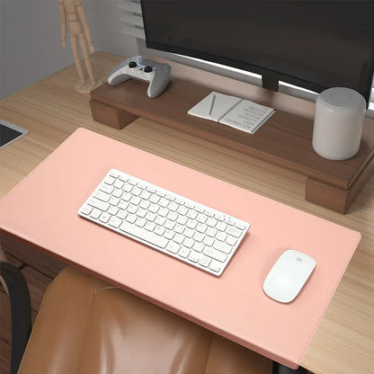 Skorter | Ergonomic PU Leather Desk Mat – Wrist & Elbow Support with Non-Slip Surface for Office & Gaming
