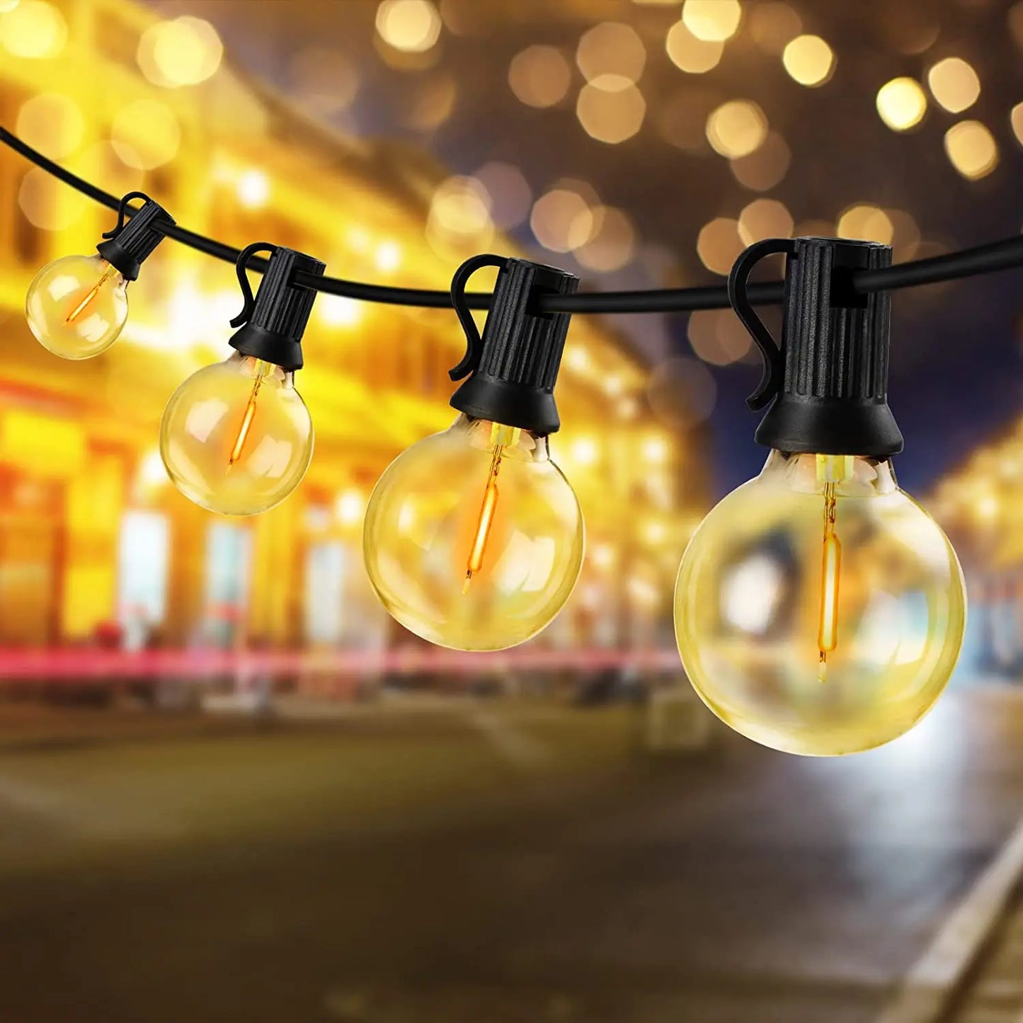 Skorter | Elegant Solar Bulb String Lights