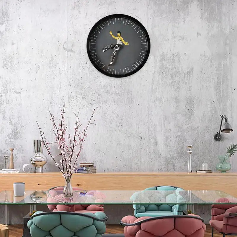 Skorter | KungFuTime - Chinese Kung Fu Wall Clock for Unique Decoration