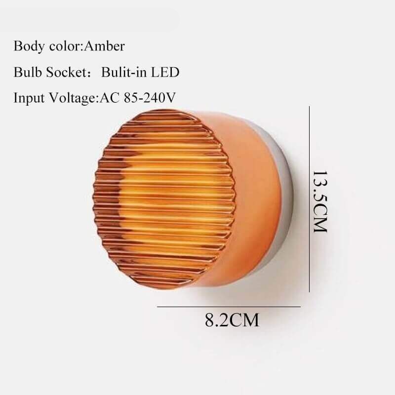 Skorter | Futuristic and unique solid Plexiglass wall lamp