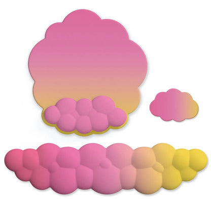 Skorter | Ergonomic Memory Foam Keyboard & Mouse Wrist Rest Set